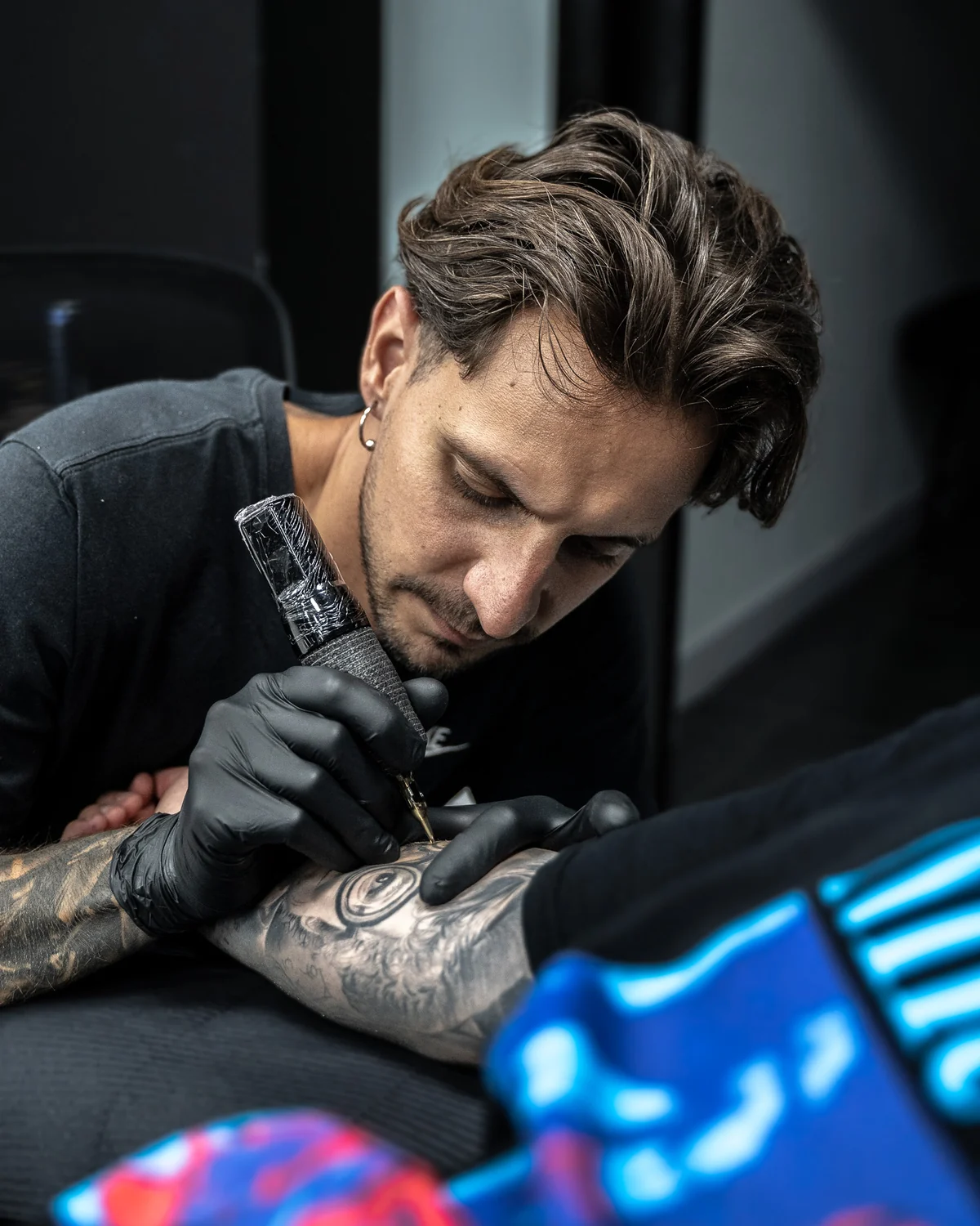 José Miguel Duque, tattoo artist en The Club Tattoo & Barber